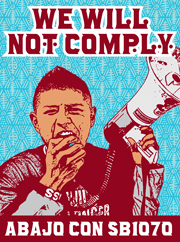 We Will Not Comply - Abajo Con SB1070